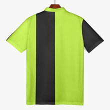 Load image into Gallery viewer, Neon Black Men Polo Shirt
