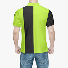 Load image into Gallery viewer, Neon Black Men Polo Shirt
