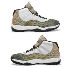 Load image into Gallery viewer, Fish Scales BG Basketball Sneakers (Stripe Customizable)
