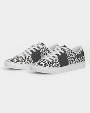 Load image into Gallery viewer, BW Leopard Men&#39;s Faux-Leather Sneaker
