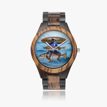 Load image into Gallery viewer, Baker Indian Ebony Wooden Watch
