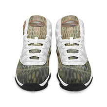 Load image into Gallery viewer, Fish Scales BG Basketball Sneakers (Stripe Customizable)
