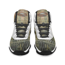 Load image into Gallery viewer, Fish Scales BG Basketball Sneakers (Stripe Customizable)
