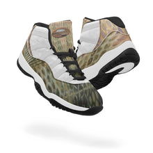 Load image into Gallery viewer, Fish Scales BG Basketball Sneakers (Stripe Customizable)
