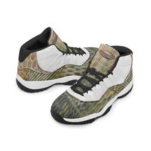 Load image into Gallery viewer, Fish Scales BG Basketball Sneakers (Stripe Customizable)
