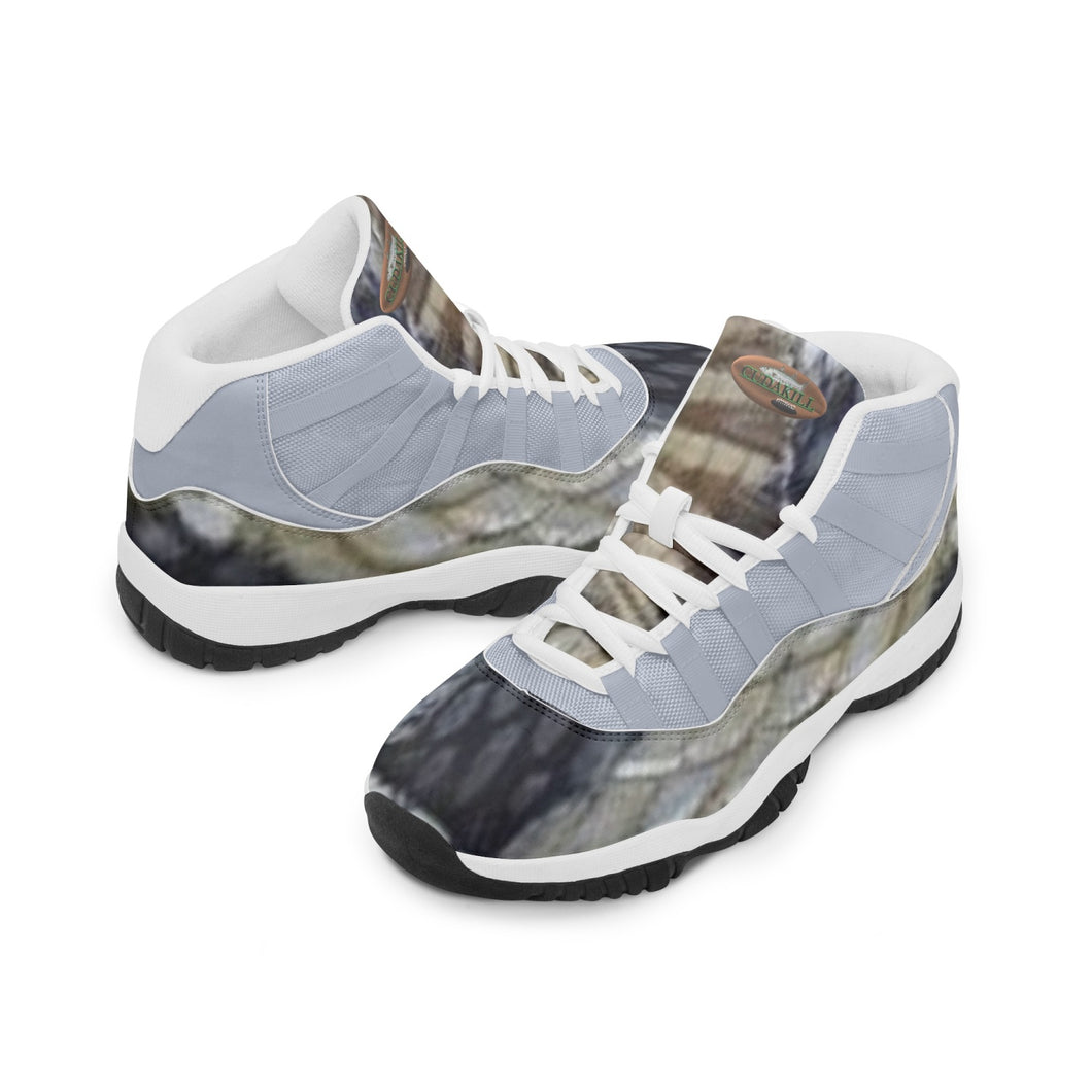 Fishscales Basketball Sneakers (Stripe Customizable)