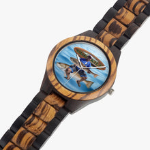 Load image into Gallery viewer, Baker Indian Ebony Wooden Watch
